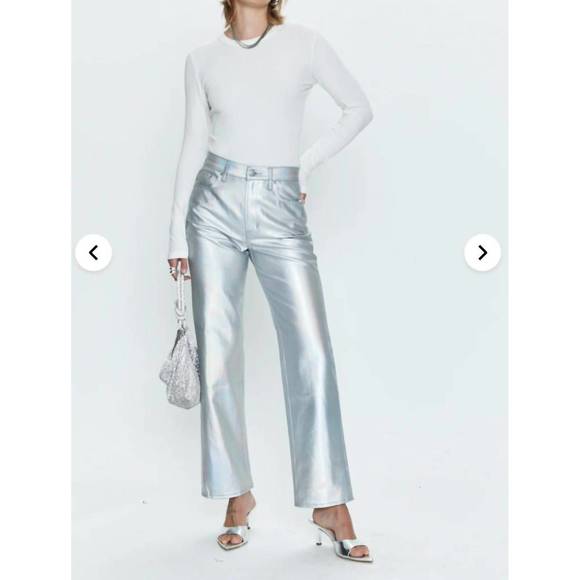 PISTOLA Other - NEW PISTOLA cassie jean in silver